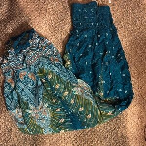 Kathmandu Imports blue boho pants
